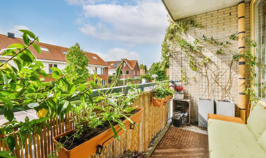 Klein balkon inrichten: tips voor een gezellige en efficiënte ruimte